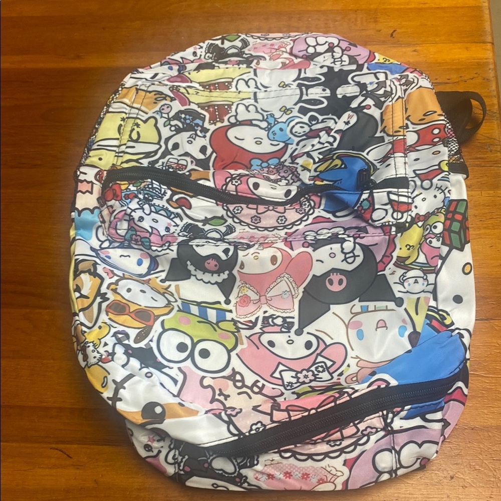 Hello Kitty Multicolor Character Backpack